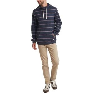 Marine Layer Fleece Out Hoodie in Blue Nights